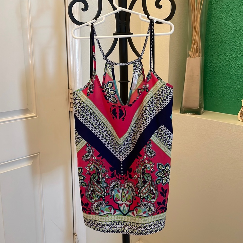 Summer Perfection Halter Top Sz L